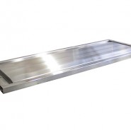 Stainless Steel Autopsy Tray with Trough